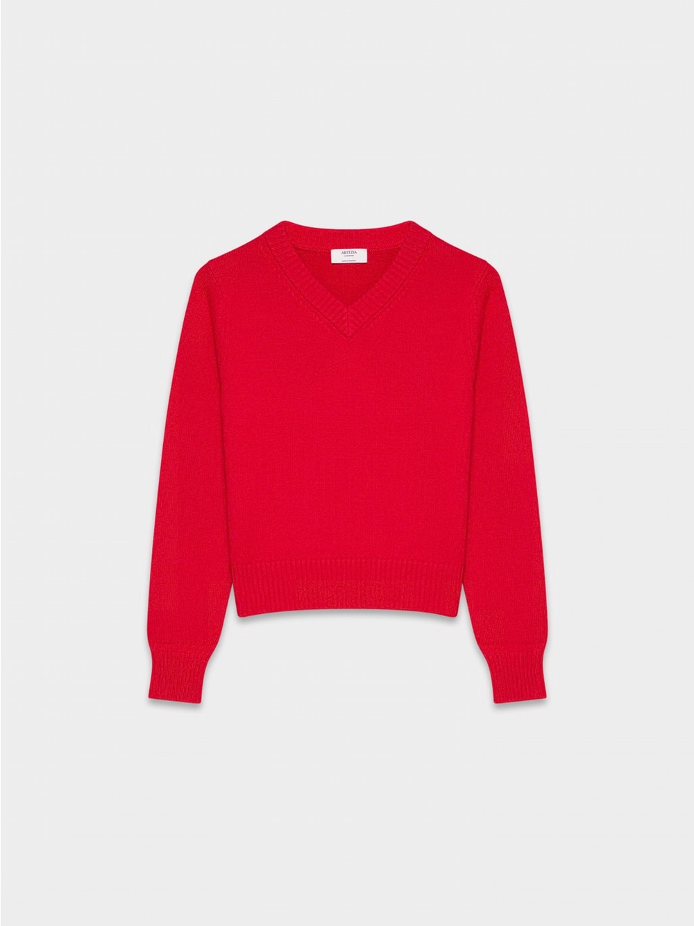 Aritzia Red Cashmere Sweater - NOT FOR SALE